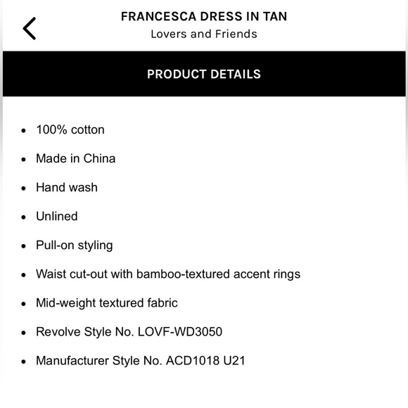 Lovers and Friends Francesa Dress - Picture 4 of 8